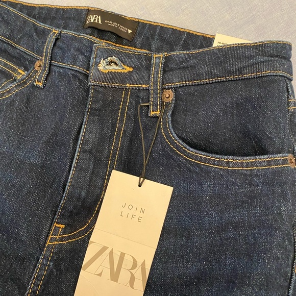 Zara high rise jeans size 6 - Picture 3 of 3